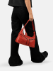 Burkely Leder-Schultertasche in Rot - (B)17 x (H)32 x (T)9 cm