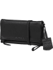 Burkely Leder-Handytasche in Schwarz - (B)20 x (H)12 x (T)3 cm