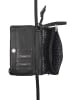 Burkely Leder-Handytasche in Schwarz - (B)20 x (H)12 x (T)3 cm