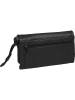 Burkely Leder-Handytasche in Schwarz - (B)20 x (H)12 x (T)3 cm
