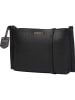 Burkely Leder-Umhängetasche in Schwarz - (B)33 x (H)29 x (T)6 cm