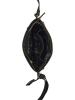 Burkely Leder-Umhängetasche in Schwarz - (B)33 x (H)29 x (T)6 cm