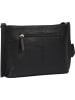 Burkely Leder-Umhängetasche in Schwarz - (B)33 x (H)29 x (T)6 cm