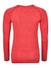 Odlo Hardlooplongsleeve "Essentials Seamless" rood