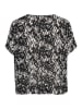 Kaffe Shirt in Schwarz/ Weiß
