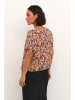 Kaffe Shirt in Rosa/ Grün/ Schwarz