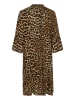 Kaffe Kleid in Braun/ Schwarz