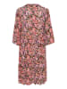 Kaffe Kleid in Rosa/ Grün/ Schwarz