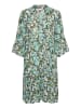 Kaffe Kleid in Türkis/ Grün/ Schwarz