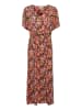 Kaffe Kleid in Rosa/ Schwarz/ Grün