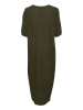 Kaffe Kleid in Dunkelgrün