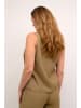 Kaffe Blusentop in Taupe