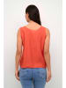 Kaffe Blousetop koraalrood