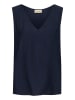 Kaffe Blousetop donkerblauw