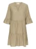 Kaffe Kleid in Taupe