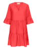 Kaffe Kleid in Rot