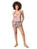 Ipanima Jumpsuit turquoise/rood