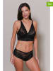 Just for Victoria 2-delige lingerieset "Lami" zwart