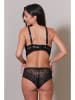 Just for Victoria 2-delige lingerieset "Lami" zwart