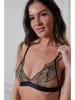 Just for Victoria 2-delige ondergoedset "Moly" beige/zwart