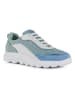 Geox Leder-Sneakers "Spherica" in Hellblau/ Weiß