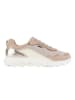 Geox Leder-Sneakers "Spherica" in Beige/ Weiß/ Gold