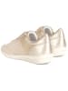 Geox Leder-Sneakers "Myria" in Beige/ Gold