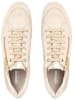 Geox Leder-Sneakers "Myria" in Beige/ Gold