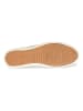 Geox Leren sneakers "Myria" beige/goudkleurig