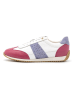 Geox Leren sneakers "Calithe" wit/paars/rood
