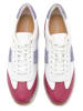 Geox Leren sneakers "Calithe" wit/paars/rood