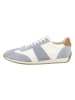 Geox Leren sneakers "Calithe" wit/lichtblauw