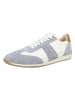 Geox Leren sneakers "Calithe" wit/lichtblauw