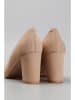 Geox Leder-Pumps "Walk Pleasure" in Beige