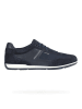 Geox Leder-Sneakers "Ionio" in Dunkelblau