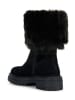 Geox Leder-Boots "Iridea" in Schwarz