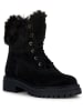 Geox Leren boots "Iridea" zwart