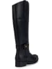 Geox Leder-Stiefel "Felicity" in Schwarz