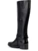Geox Leder-Stiefel "Felicity" in Schwarz