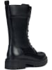 Geox Leder-Stiefel "Iridea" in Schwarz