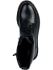 Geox Leder-Stiefel "Iridea" in Schwarz
