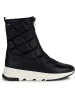 Geox Leren winterlaarzen "Falena" zwart/wit