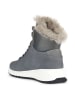 Geox Leder-Winterstiefel "Aerantis" in Grau