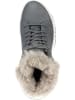 Geox Leder-Winterstiefel "Aerantis" in Grau