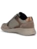 Geox Leder-Sneakers "Alleniee" in Hellbraun