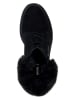 Geox Leder-Stiefeletten "Damiana" in Schwarz