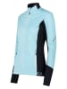 CMP Laufjacke in Hellblau/ Schwarz