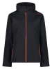 CMP 3in1-Funktionsjacke in Schwarz/ Bordeaux