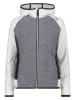 CMP Hybridjacke in Grau/ Weiß