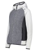 CMP Hybridjacke in Grau/ Weiß
